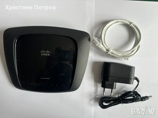 КАТО НОВ ! WiFi рутер Linksys by Cisco Wireless Router E1000
