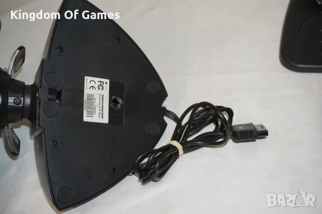 Волан с педали Thrustmaster Ferrari Challenge Racing Wheel Black ЗА PS2 ТЕСТВАН И РАБОТЕЩ, снимка 7 - Аксесоари - 55178988