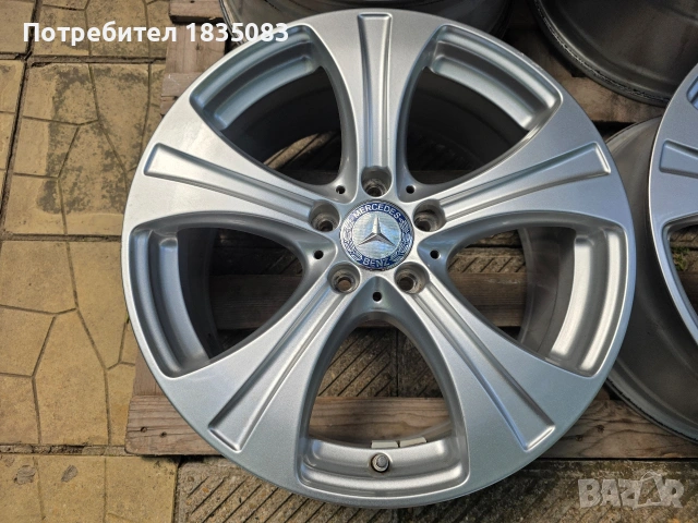 Лети джанти 18ки 5х112 Mercedes, снимка 5 - Гуми и джанти - 55081984