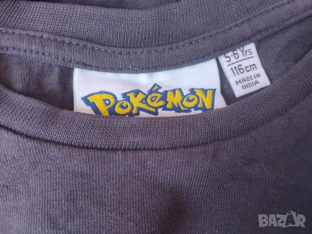 Pokemon - оригинална детска тениска Nintendo, за ръст 116 см., 5-6 год., снимка 2 - Детски тениски и потници - 55628684