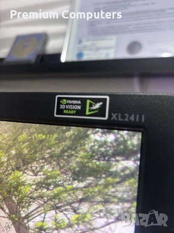 Геймърски Монитор BenQ XL2411-B 24" 144hz FullHD, снимка 3 - Монитори - 54585596