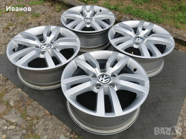 оригинални джанти 16" 5х112 VW Tiguan , снимка 4 - Гуми и джанти - 54948673