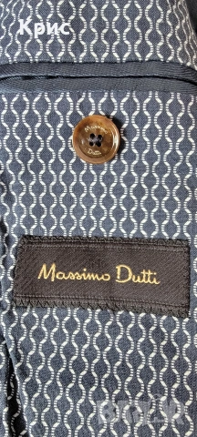 Стилно мъжко памучно всекидневно сако MASSIMO DUTTI, снимка 5 - Сака - 55048016