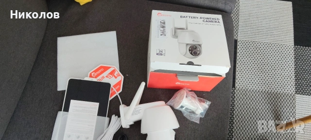 WI-FI соларна камера, снимка 3 - IP камери - 55250619