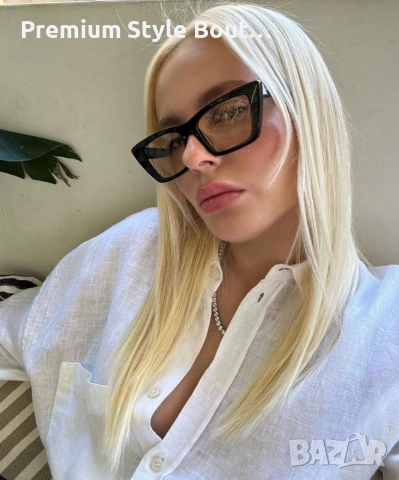 Слънчеви очила ysl saint laurent с черен обикновен калъф и ув защита , снимка 4 - Слънчеви и диоптрични очила - 54021096