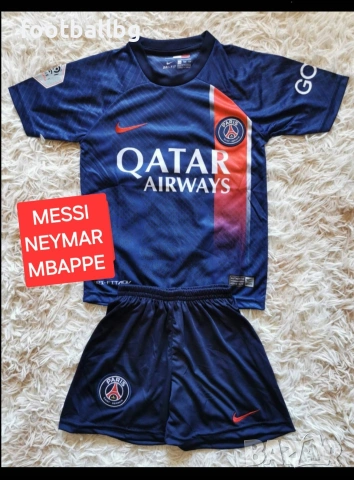 NEYMAR JR MESSI MBAPPE ❤️⚽️ детско юношески футболни екипи ПСЖ ❤️⚽️ РЕТРО екипи , снимка 3 - Футбол - 40724928