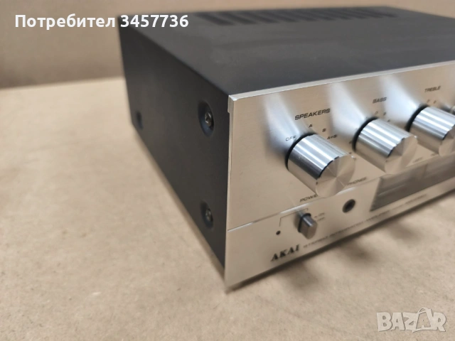 Винтидж Японски Стерео Усилвател Akai AM-2350, снимка 12 - Ресийвъри, усилватели, смесителни пултове - 54076966