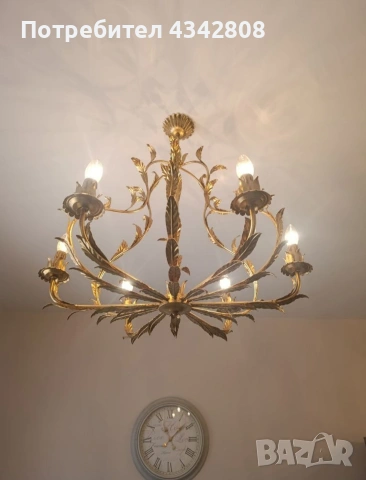 Винтидж полюлей 70см., снимка 3 - Полилеи - 54061694