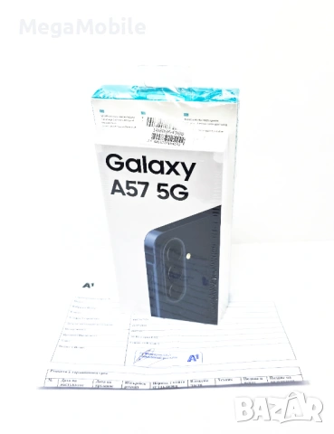 ✅️НОВ•Samsung A57 128GB Awesome Navy, снимка 3 - Samsung - 54686773