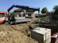 Изкопни услуги с мини БАГЕР JCB 3.5т,КАМИОН САМОСВАЛ с кран,ВАЛЯК, БУС с борд, снимка 16