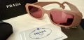 Слънчеви очила Prada Milano бежови пълен комплект, снимка 4