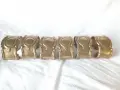 Комплект бронзови салфетници, снимка 1
