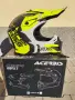 Мотокрос каска ACERBIS PROFILE 5 BLACK/FLUO YELLOW, снимка 4