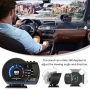 OBD2 + GPS дигитален HUD скоростомер за кола, снимка 4