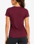 UNDER ARMOUR Tech Ssc Twist Tee Red Дамска Тениска👕Дамска Блуза С Къс Ръкав Код P2822, снимка 5
