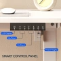 Електрическо регулируемо бюро FLEXISPOT с памет, 110x54 см, бяло, снимка 4