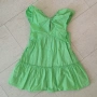 Детска рокля в ярко зелено ZARA 128 размер, снимка 2