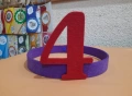 Коронки цифри, букви, слънце, дъга, снимка 4