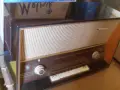 Старо колекционерско българско лампово радио., снимка 1