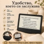 Акумулаторна голяма лупа за четене на книга вестник 5X с 24 LED светлини антиблясъчна леща и Type C, снимка 5