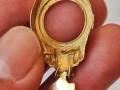 Златна гривна за часовник 10 карата, снимка 8