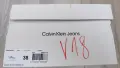 Чисто нови дамски сиви сандали CALVIN KLEIN JEANS EUR38, снимка 13