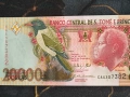 Банкнота - Сао Томе и Принсипи - 20000 добрас UNC | 2013г., снимка 3