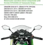 огледала за мотор HONDA CBR600RR CBR600 CBR1000RR CBR250R F4 F4I Kawasaki 360 градусови въртящи, снимка 4