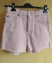 дамски, къси, дънкови панталони-Zara -Нови- розови, снимка 1