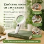 Професионална увеличителна ръчна лупа с LED осветление голяма мощна 5X, снимка 6