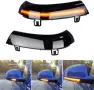 Динамични LED мигачи за странични огледала VW Golf 5 Passat B6, снимка 5