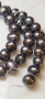 Огърлица от култивирани Таитянски перли (Tahitian perls)., снимка 5
