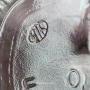 Винтидж гарафа от пресовано стъкло (pressed glass)., снимка 9
