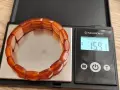 Старинни руски гривни с кехлибар , снимка 5