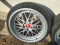 Продавам 19" джанти 5х120 тип BBS LM с гуми, снимка 2