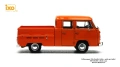 VW T2 DoKa Pritsche 1972 - мащаб 1:43 на ixo models моделът е нов в PVC дисплей-кейс, снимка 6
