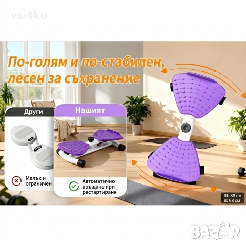 Фитнес туистър със съпротивление AxisPro, снимка 4 - Фитнес уреди - 55157638
