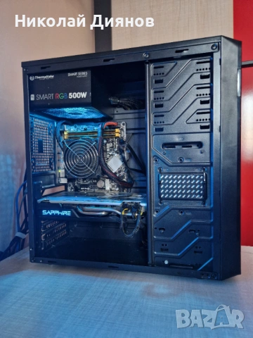 Компютър RX 580 4GB / i5 / SSD, снимка 2 - Геймърски - 54727257