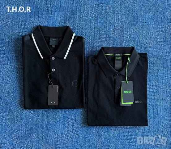 Boss / Armani Exchange Polo Shirt ОРИГИНАЛНИ мъжки поло тениски - M