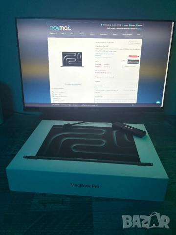 MacBook Pro 14 M4 Pro 24GB 512GB Space Black – Чисто Нов – Гаранция от януари