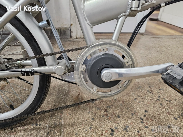 Сгъваем електрически велосипед 20 цола, снимка 12 - Велосипеди - 53986132