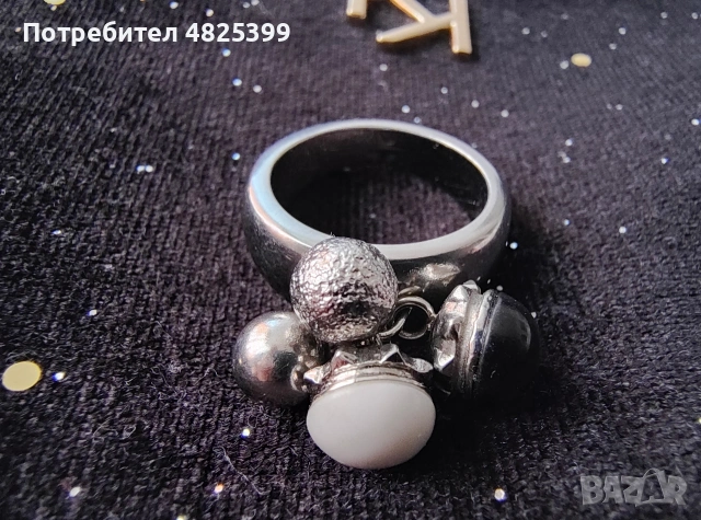 Комплект пръстен и обици Miss Sixty , снимка 5 - Бижутерийни комплекти - 54726247