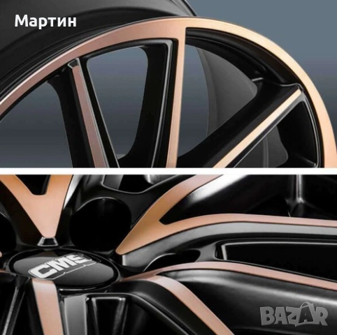 Джанти 17" CMS C30 5x114.3 + Continental UltraContact, снимка 4 - Гуми и джанти - 54439072