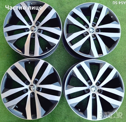 Продавам 4бр оригинални 17-ки за Шкода Скала,Камик,Фабиа,Ромстер,Практик