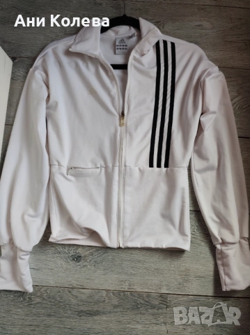 Дамско бяло оригинално горнище на Adidas, 34, UK8 