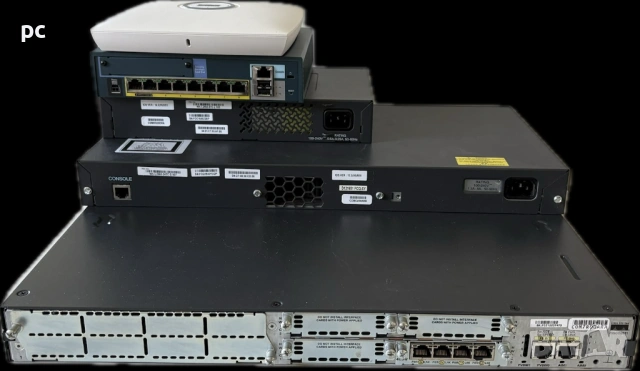 Cisco Set LAB CCNA, снимка 2 - Суичове - 54492208