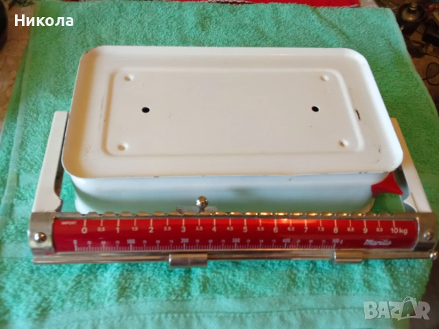 Антикварен кантар везна Marillo, снимка 3 - Антикварни и старинни предмети - 54329127