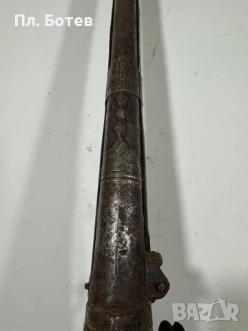 Стара фитилна пушка, снимка 6 - Антикварни и старинни предмети - 54033469