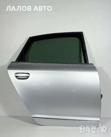 Задна дясна врата сива Audi A6 C6 (04-08)г.