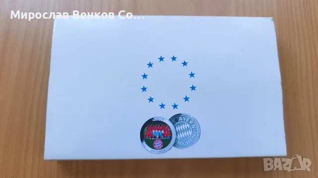 Колекционерски медали FC Bayern München / Байерн Мюнхен (2010-2014) с кутия и сертификати, снимка 3 - Фен артикули - 55613288